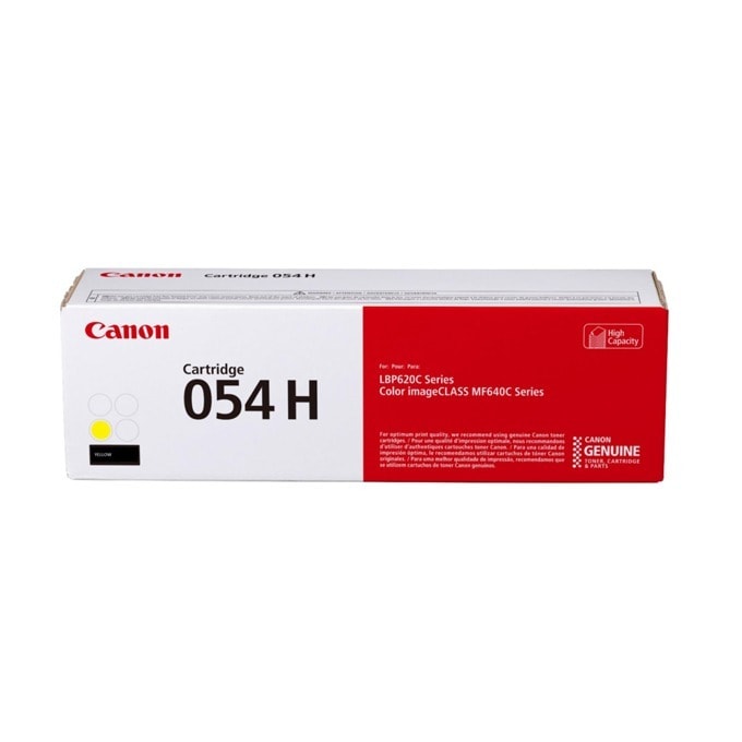 Тонер касета за Canon LBP62x series/MF64x series - Yellow - 3025C002AA - CRG-054H - Заб.: 2300 брой копия