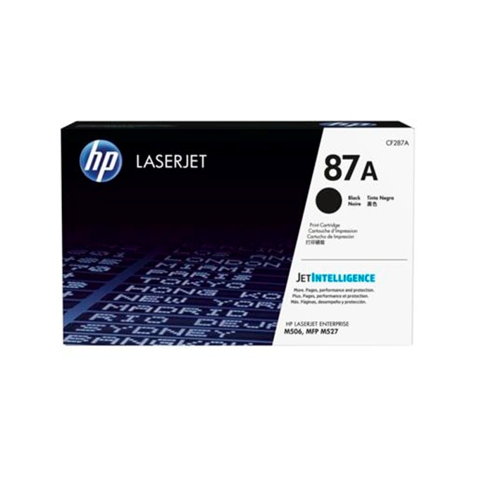 Касета за HP LaserJet Enterprise M501/506/MFP M527 series /87A/ Black P№CF287A - заб.:9000 брой копия