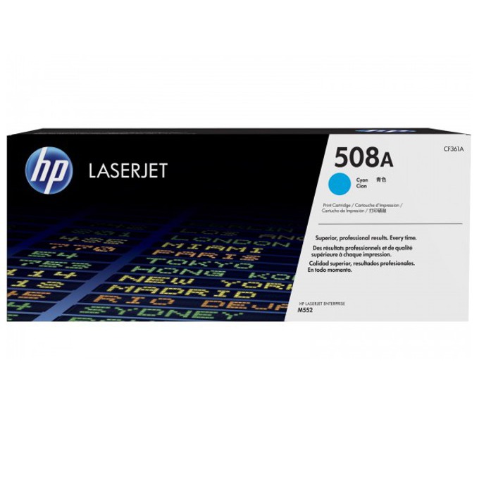 Касета за HP Color LaserJet Enterprise M553 - Cyan - № CF361A - заб.: 5000 брой копия