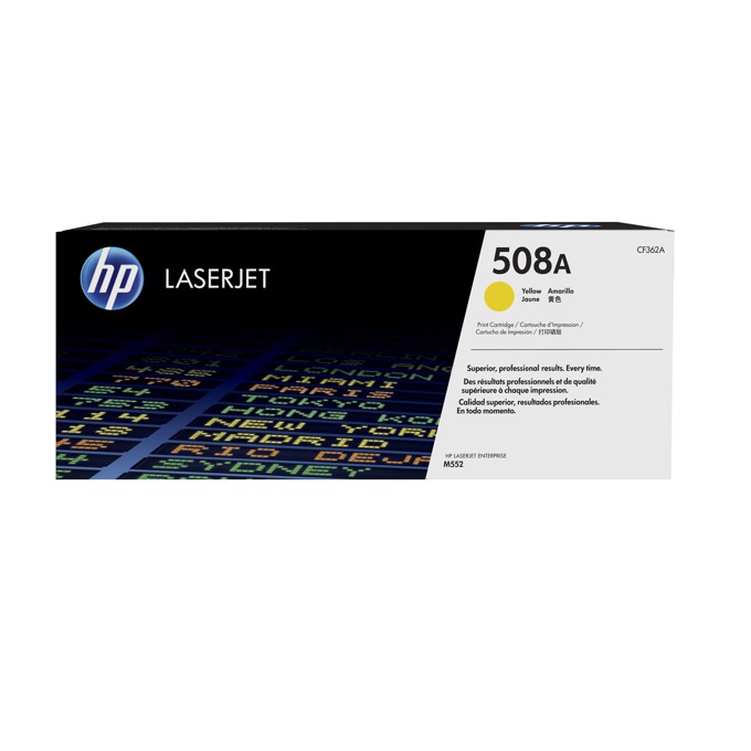 Касета за HP Color LaserJet Enterprise M553 - Yellow - № CF362A - заб.: 5000 брой копия