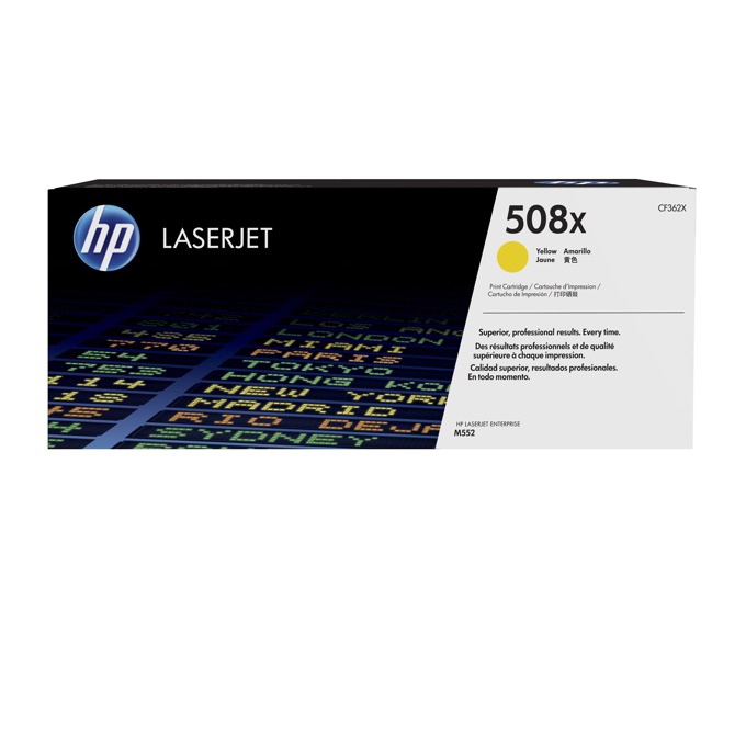 Касета за HP Color LaserJet Enterprise M553 - High Yield Yellow - № CF362X - заб.: 9500k