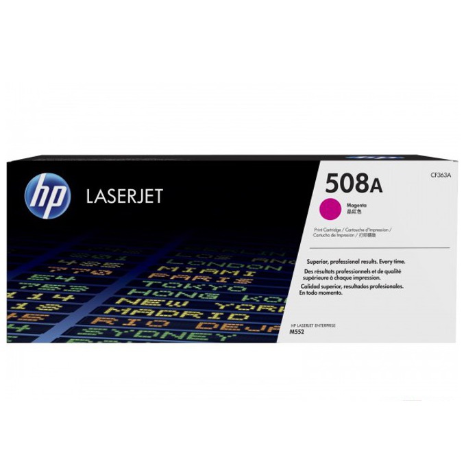 Касета за HP Color LaserJet Enterprise M553 - Magenta - № CF363A - заб.: 5000 брой копия