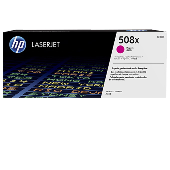Касета за HP Color LaserJet Enterprise M553 - High Yield Magenta - № CF363X - заб.: 9500k