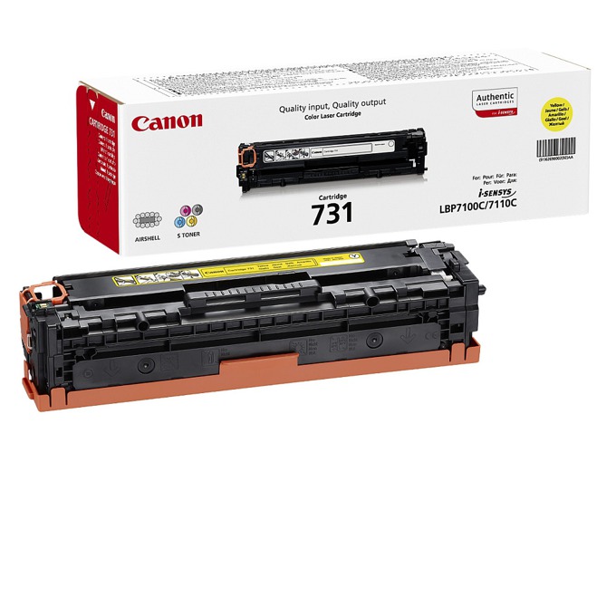 Касета за CANON LBP 7100/7110/8230/8280 - Yellow - P№ CRG-731Y - CR6269B002AA - Заб.: 1500k