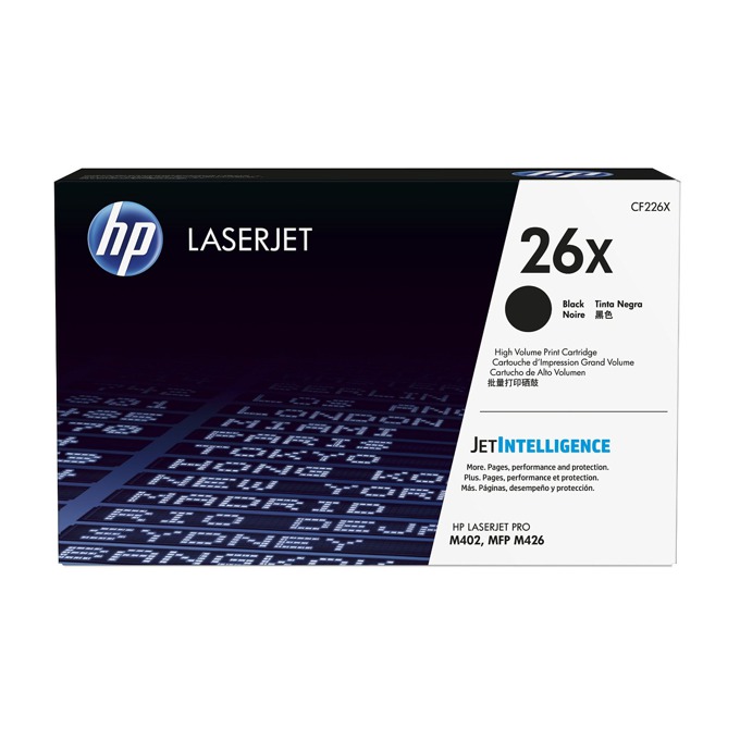 Касета за HP Color LaserJet Pro M402/MFP M426 series - /26A/ - Black - P№ CF226A - Заб.: 3100 брой копия