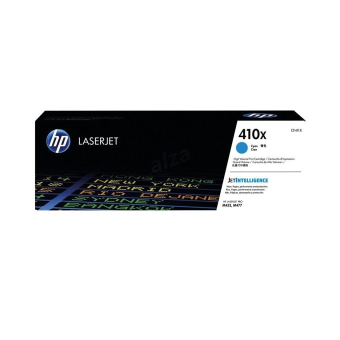 Касета за HP Color LaserJet Pro M452 series/HP Color LaserJet MFP M477 series - /410X/ - Cyan - P№ CF411X - Заб.: 2x 2800 брой копия