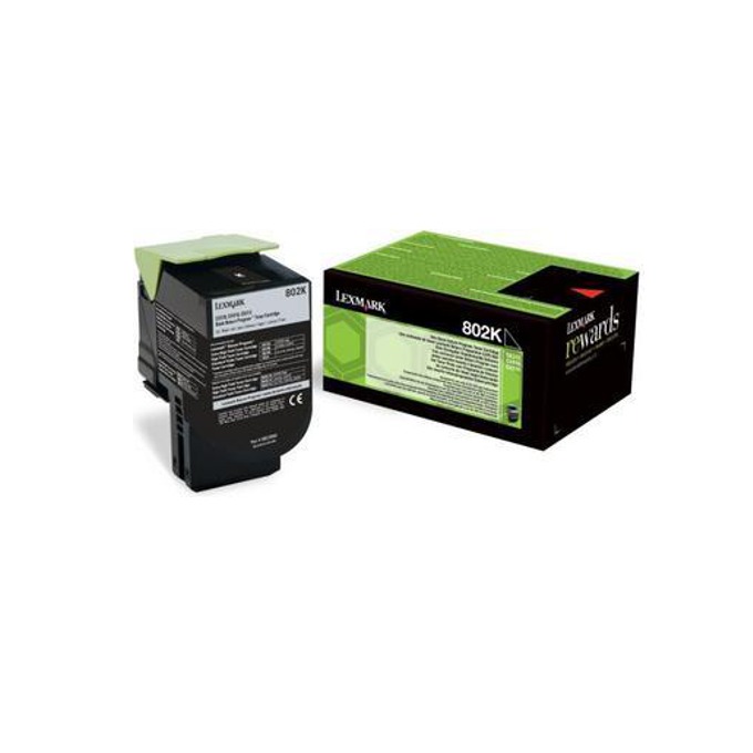 Касета за LEXMARK CX310/CX410/CX510 - Black - Return program cartridge - P№ 80C20K0 - / 802K / - Заб.: 1000k