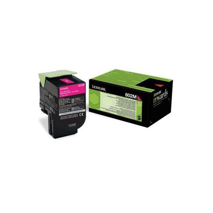 Касета за LEXMARK CX310/CX410/CX510 - Magenta - Return program cartridge - P№ 80C20M0 - / 802M / - Заб.: 1000k