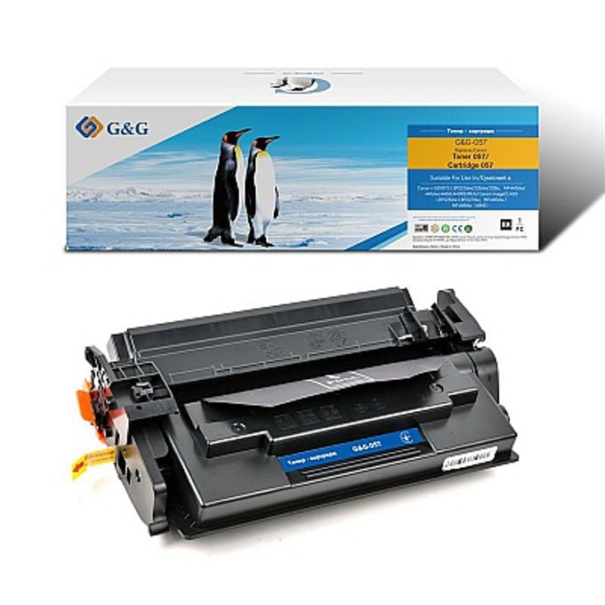 Тонер касета за Canon i-SENSYS LBP 220 Series/MF440 Series - Black - NT-PC057 - G&G - Неоригинална