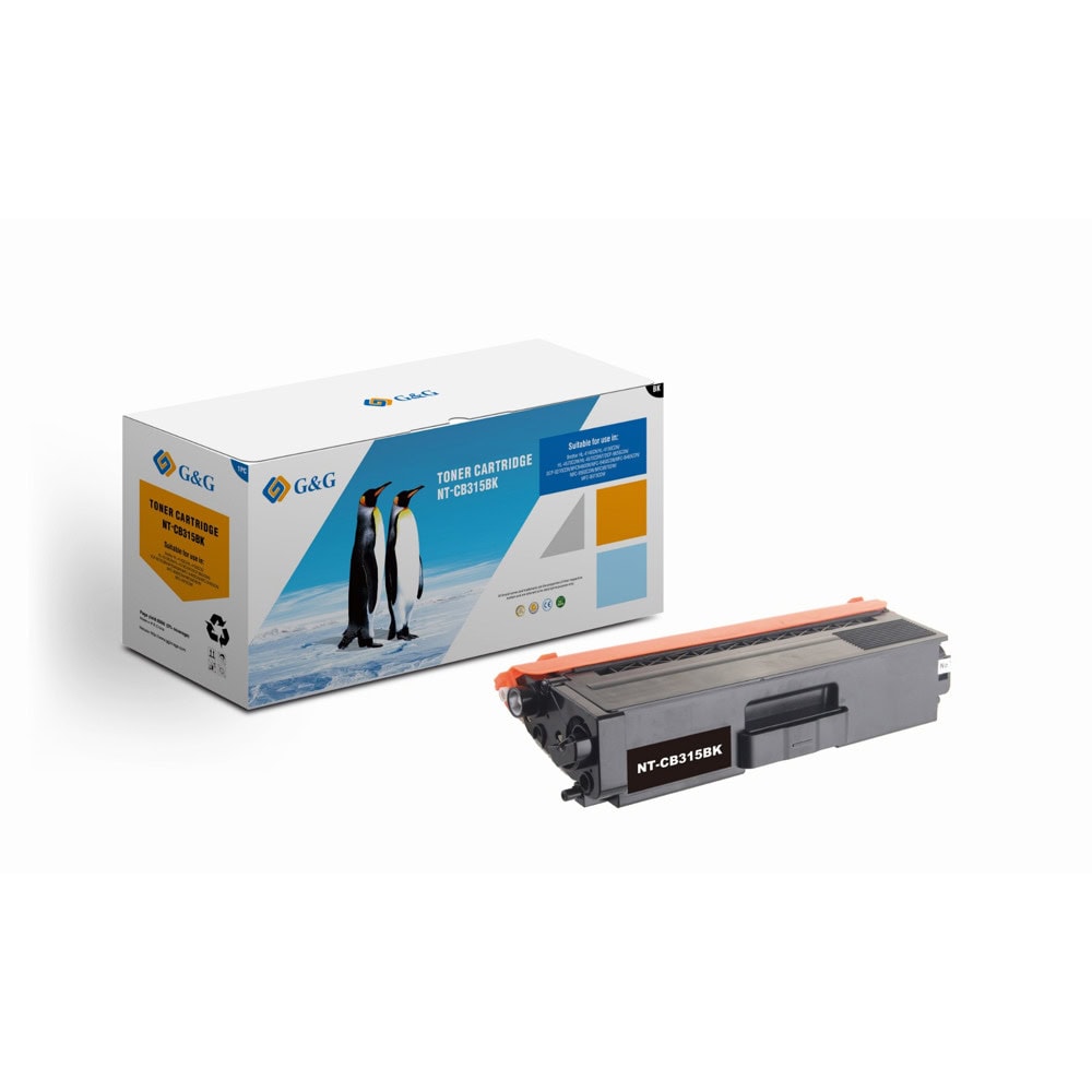 Тонер касета за Brother HL 4150/4170/4570CDW/MFC 9460CDN/9560/9970 - Black - TN-320B TN-325B - G&G - Неоригинална