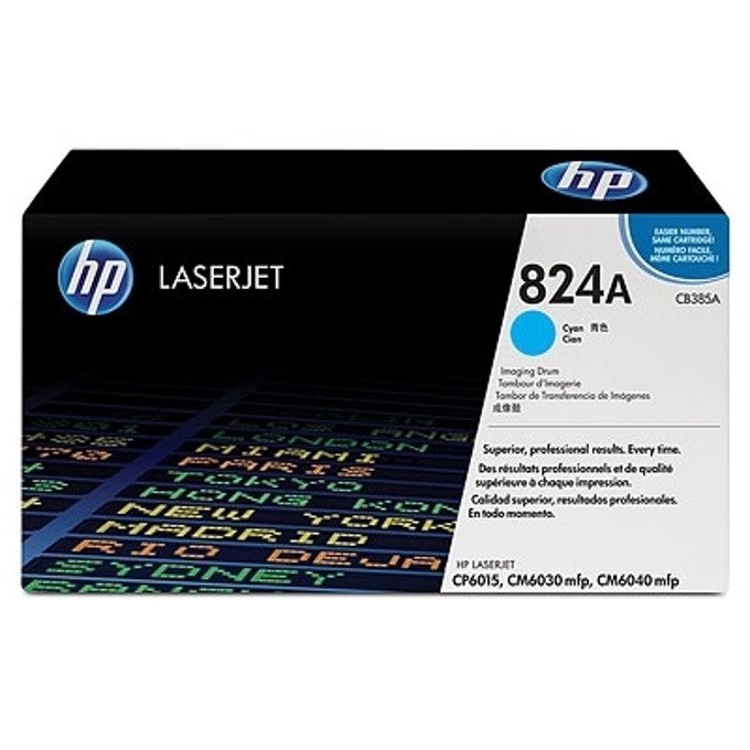 Барабан за HP Color Laser Jet CP6015/CM6030mfp/CM6040mfp - Cyan - 824A - P№ CB385A - заб.: 23 000k