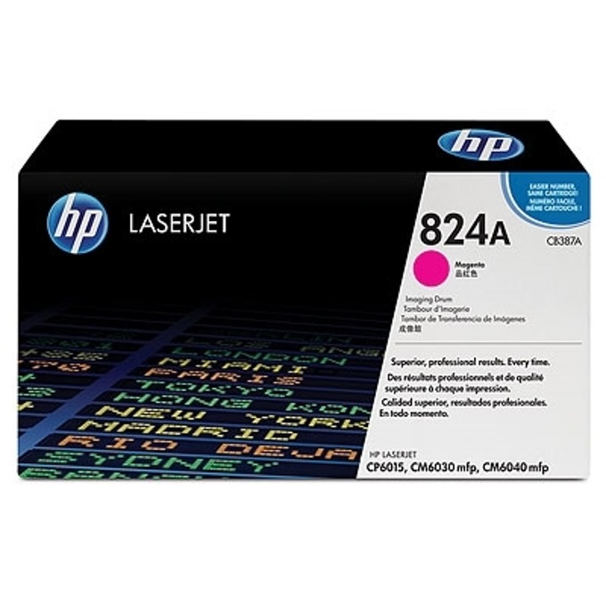Барабан за HP Color Laser Jet CP6015/CM6030mfp/CM6040mfp - Magenta - 824A - P№ CB387A - заб.: 23 000k