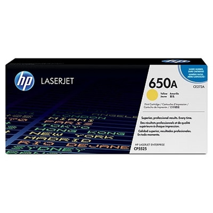 Касета за HP Color LaserJet CP5520 - Yellow - 650A - P№ CE272A - заб.: 15 000k