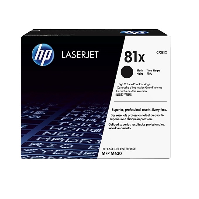 Касета за HP LaserJet Enterprise MFP M630 - Black - 81X - P№ CF281X - заб.: 25 000k