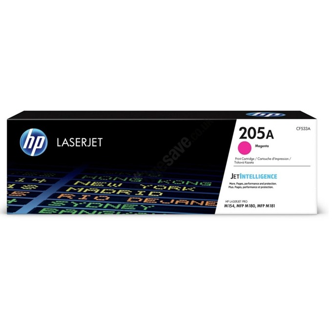 Касета за HP Color LaserJet Pro MFP M180n / HP Color LasesrJet Pro MFP M181fw - 205A - Magenta - P№ CF533A - 900k