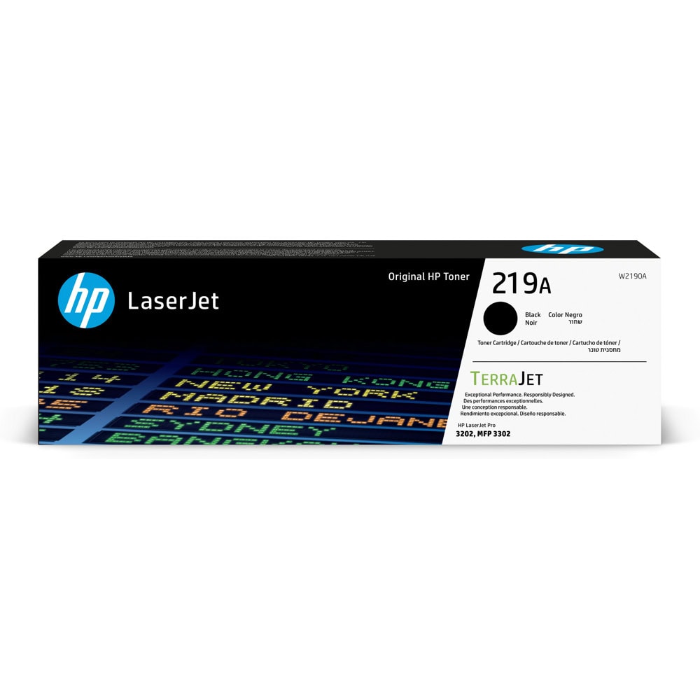 Тонер касета за HP LaserJet Pro 3201-3204/3288/3302 - Black - W2190A - HP 219A - Оригинална