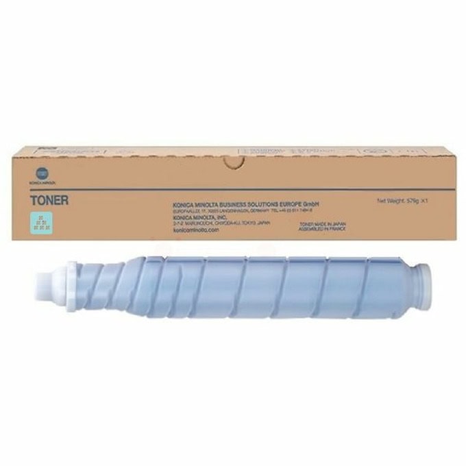 Тонер касета за Konica Minolta Bizhub Press C1060L/C1070 - Cyan - A3VX450 - Konica Minolta TN619C - Оригинална