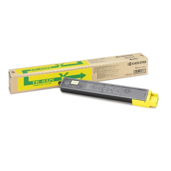 Касета за Kyocera TASKalfa 2551ci - Yellow - TK-8325Y - Заб.: 12 000k