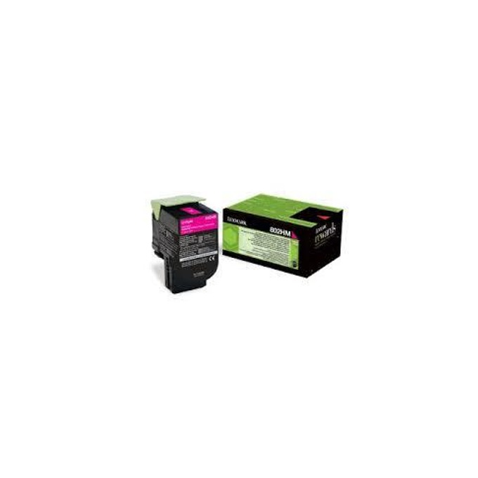Касета за Lexmark CX410de/CX410e/CX410dte/CX510dhe/CX510de/CX510dthe - Magenta - P№ 80C2HME - 3 000K