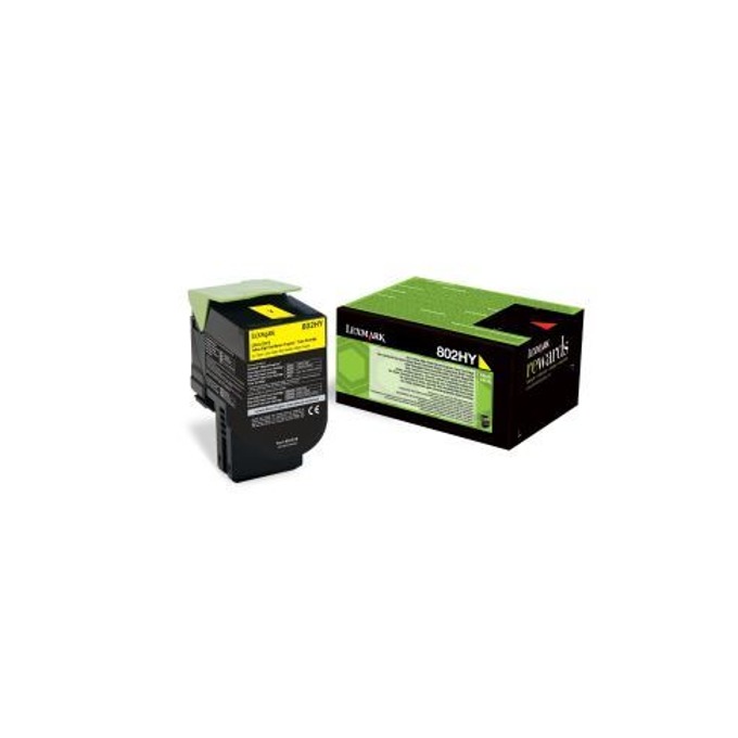 Касета за Lexmark CX410de/CX410e/CX410dte/CX510dhe/CX510de/CX510dthe - Yellow - P№ 80C2HYE - 3 000K