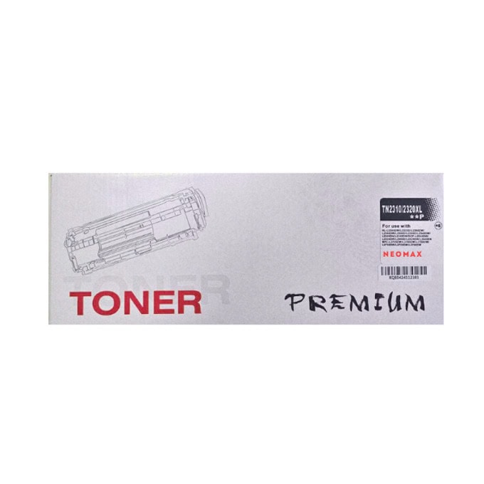 Тонер касета за Brother HL L2300D/L2320D/L2340DW/L2360DN/L2365DW/DCP L2500D/L2520DW/L2540DN/MFC L2700DW/L2740DW - Black - TN660/TN2380 - BT-TN2320XL - Neomax - Неоригинална