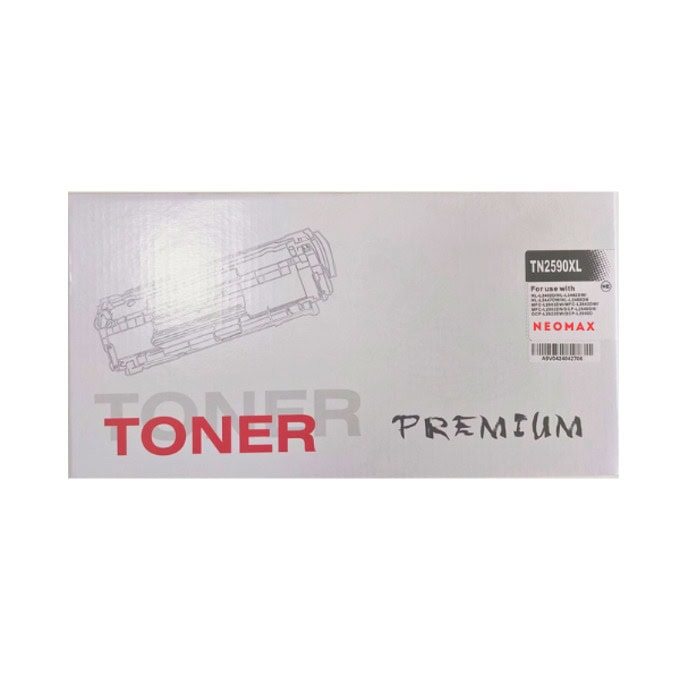 Тонер касета за Brother HL L2400DW/L2402D/L2442DW/L2445DW/L2447DW/L2460DN/L2865DW - Black - TN-2590XL - BT-TN2590XL - Neomax - Неоригинална