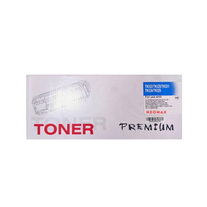 Тонер касета за Brother HL 4140/4150/4570/MFC 9460CDN/9560/9970 - Cyan - TN-320C/TN-325C/TN-321C/TN-326C/TN-329C - BT-TN320C - Neomax - Неоригинална