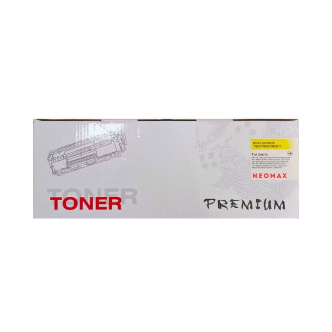 Тонер касета за Brother HL 4140/4150/4570/MFC 9460CDN/9560/9970 - Yellow - TN-320Y/TN-325Y/TN-321Y/TN-326Y/TN-329Y - BT-TN320Y - Neomax - Неоригинална