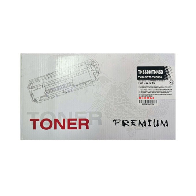Тонер касета за Brother HL 1030/1230/1240/1250/1270N/1435/1440/1450/1470N/P2500/DCP 1200/DCP 1400 - Black - TN6600 - BT-TN6600 - Neomax - Неоригинална