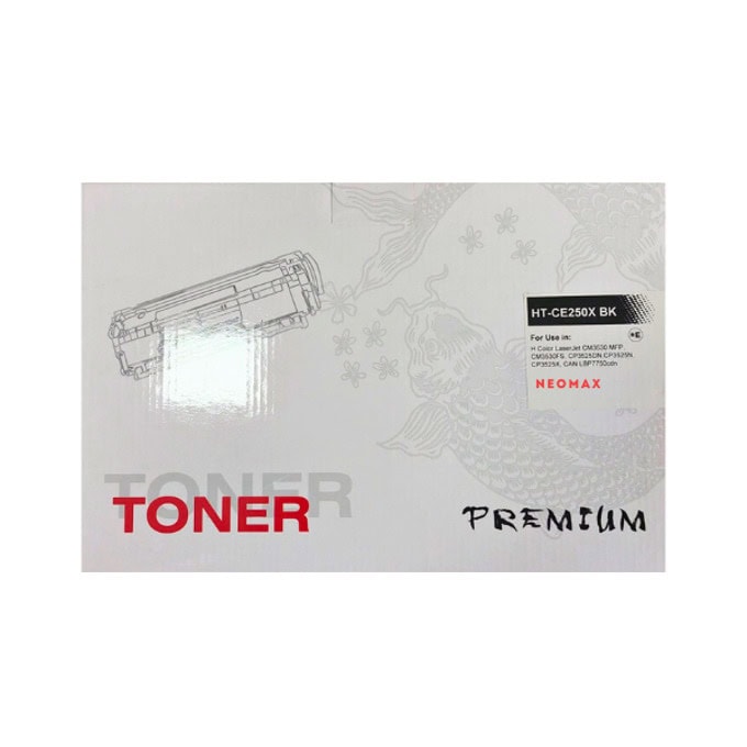 Тонер касета за HP Color LaserJet CP3525/CM3530 - Black - HT-CE250XBK - Neomax - Неоригинална