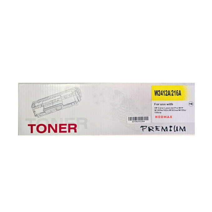 Тонер касета за HP Color LaserJet Pro M155/MFP M182nw/M183fw - Yellow - W2412A - HT-W2412Y - Neomax - Неоригинална