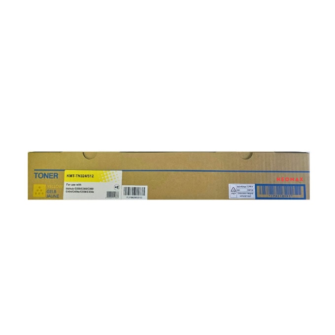 Тонер касета за Konica Minolta Bizhub C258/C308/C368 - Yellow - TN-324Y - KMT-TN324Y - Neomax - Неоригинална