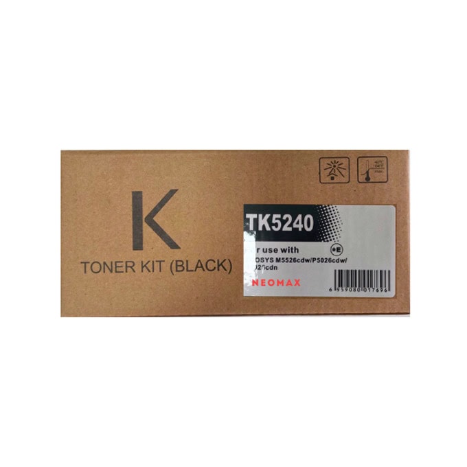 Тонер касета за Kyocera M5526CDN/M5526CDW/P5026CDN/P5026CDW - Black - KT-TK5240BK - Neomax - Неоригинална