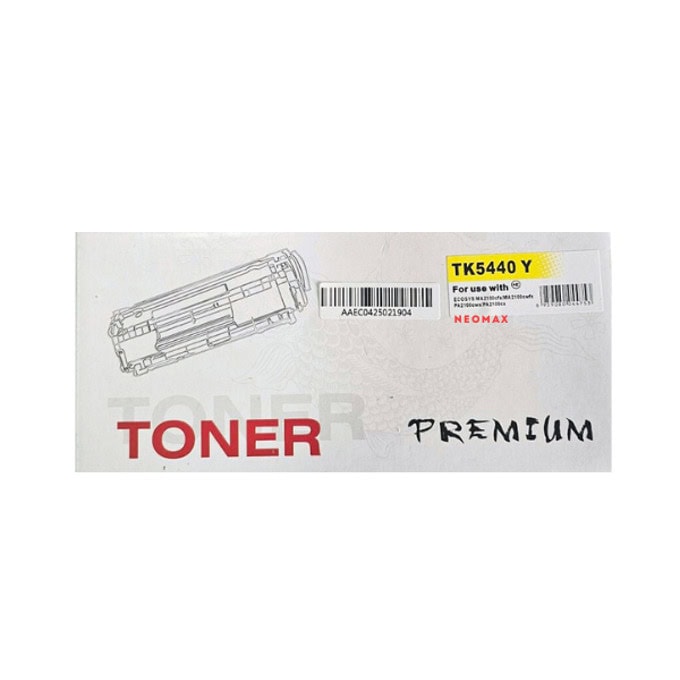 Тонер касета за Kyocera Ecosys MA2100/PA2100 - Yellow - TK-5440Y - KT-TK5440Y - Neomax - Неоригинална