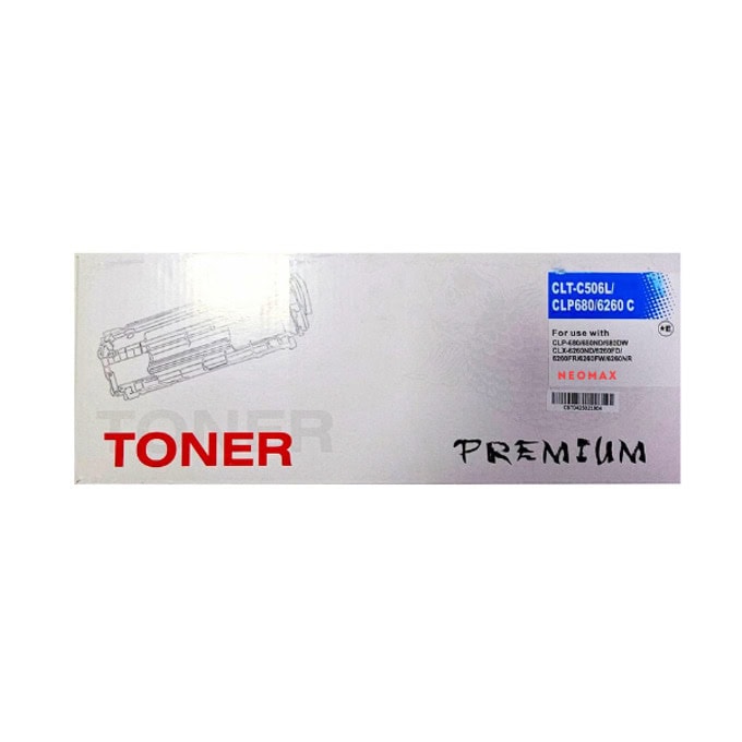 Тонер касета за Samsung CLP680/CLX 6260 - Cyan - CLT-C506L - ST-CLT-506LC - Neomax - Неоригинална