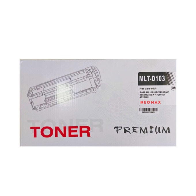 Тонер касета за Samsung ML 2950/2955/SCX 4728/4729 - Black - MLT-D103L - ST-MLTD103 - Neomax - Неоригинална