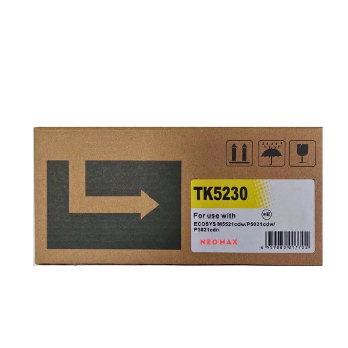 Тонер касета за Kyocera Ecosys M5521/M5521CDN/M5521CDW/P5021/P5021CDN/P5021CDW - Yellow - KT-TK5230Y - Неоригинална