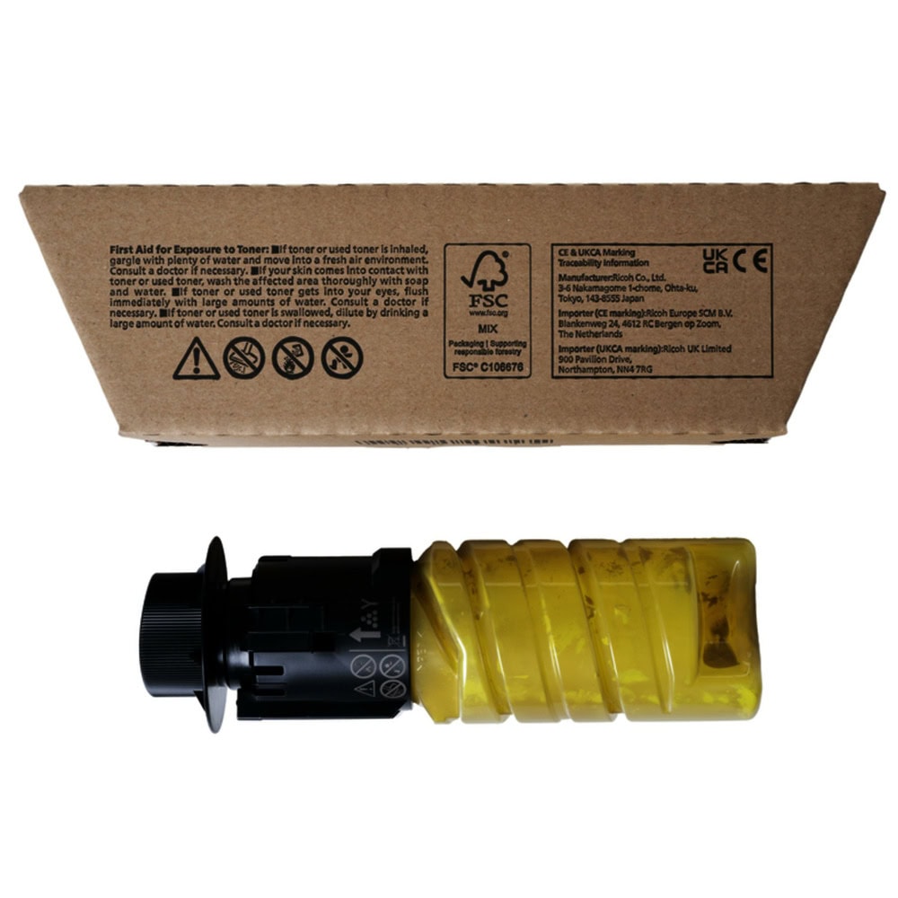 Тонер касета за RICOH M C320FW - Yellow - 842713 - RICOH - Оригинална