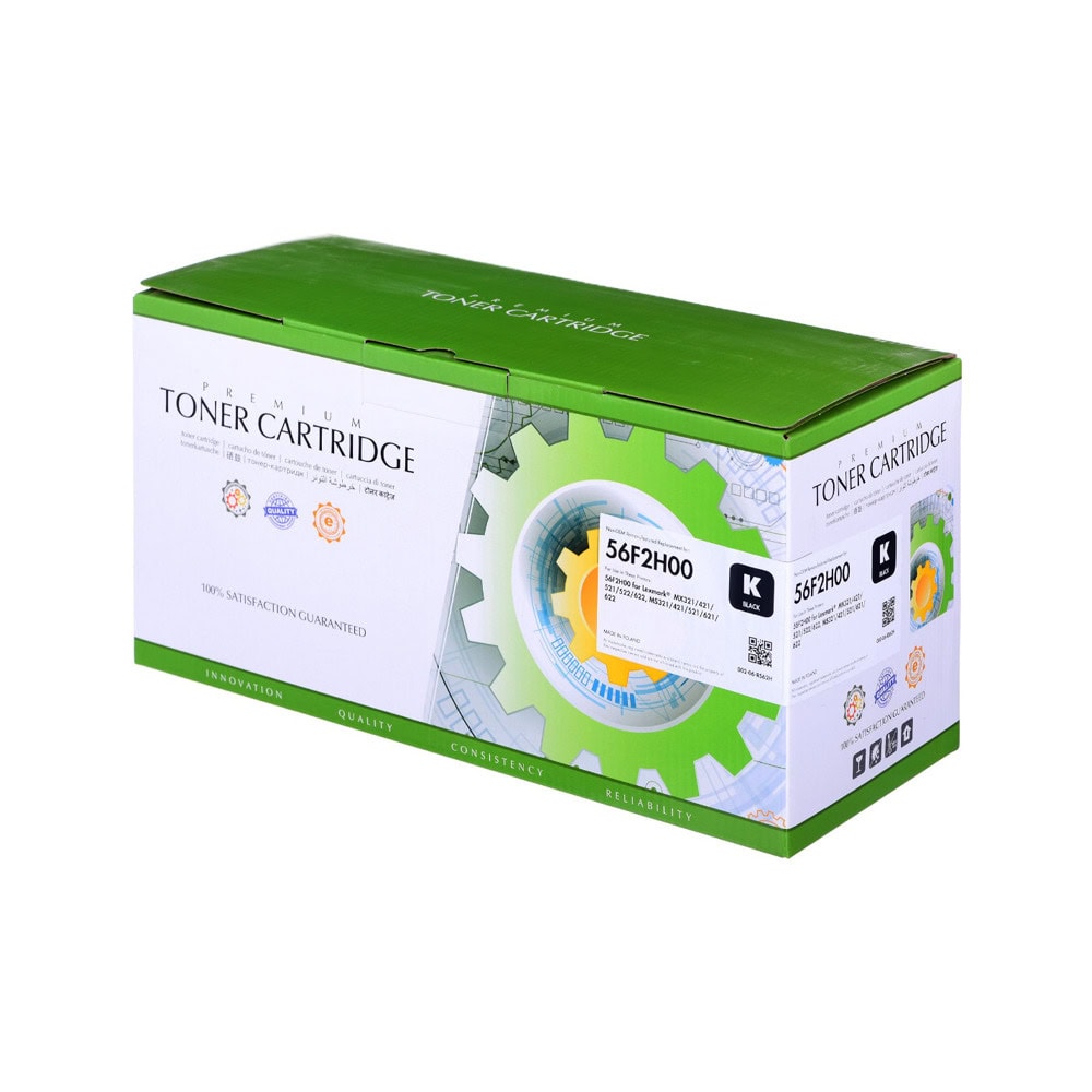 Тонер касета за Lexmark MS321/MS421/MS521/MS621/MS622/MX321/MX421/MX521/MX522/MX622 - Black - S56F2H00 - Static Control - Неоригинална