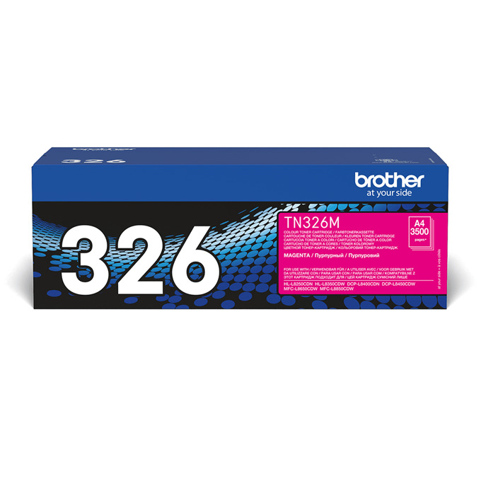 Тонер касета за Brother DCP L8400CDN/L8450CDW/HL-L8250CDN/L8350CDW/L8350CDWT/MFC L8650CDW/L8850CDW. Magenta - TN-326M