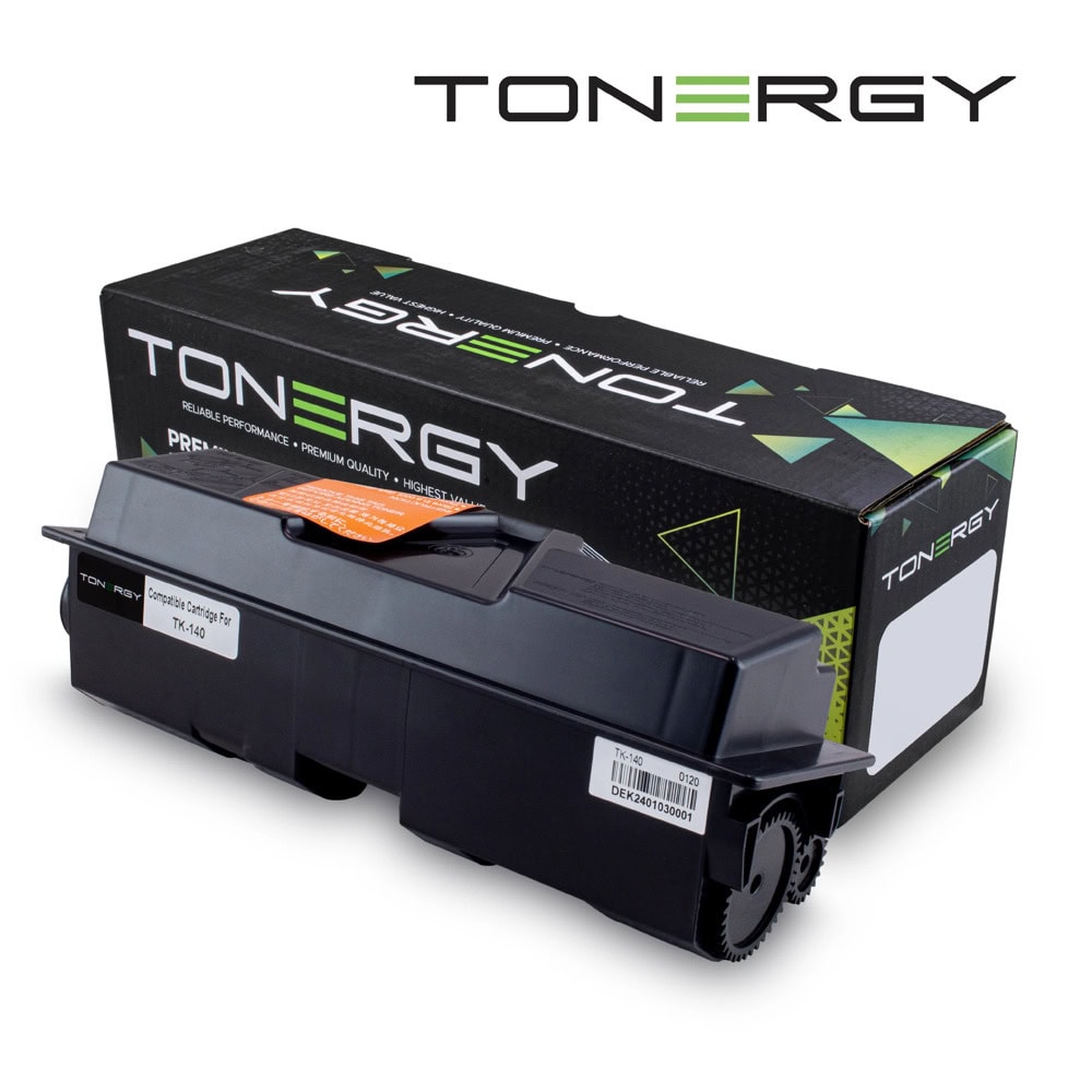 Тонер касета за Kyocera FS-1100/FS-1100 Arztdrucker/FS-1100 N/FS-1100 TN - Black - TK-140/141/142/144 - Tonergy - Неоригинална