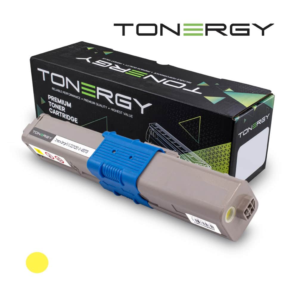 Тонер касета за OKI C332DN/C332DNW/MC363DN/MC363DNW - Yellow - 46508709 - Tonergy - Неоригинална