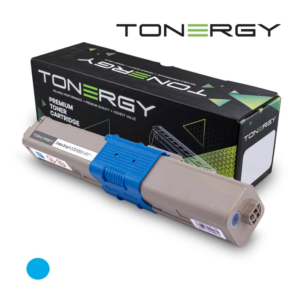 Тонер касета за OKI C332DN/C332DNW/MC363DN/MC363DNW - Cyan - 46508711 - Tonergy - Неоригинална