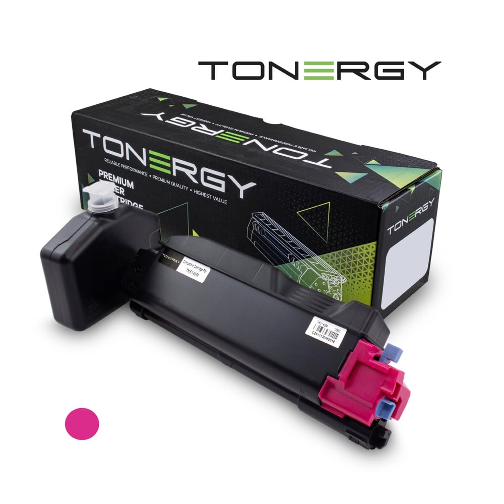 Тонер касета за Kyocera Ecosys M6030cdn/M6530cdn/P6130CDN - Magenta - TK-5140M - Tonergy - Неоригинална