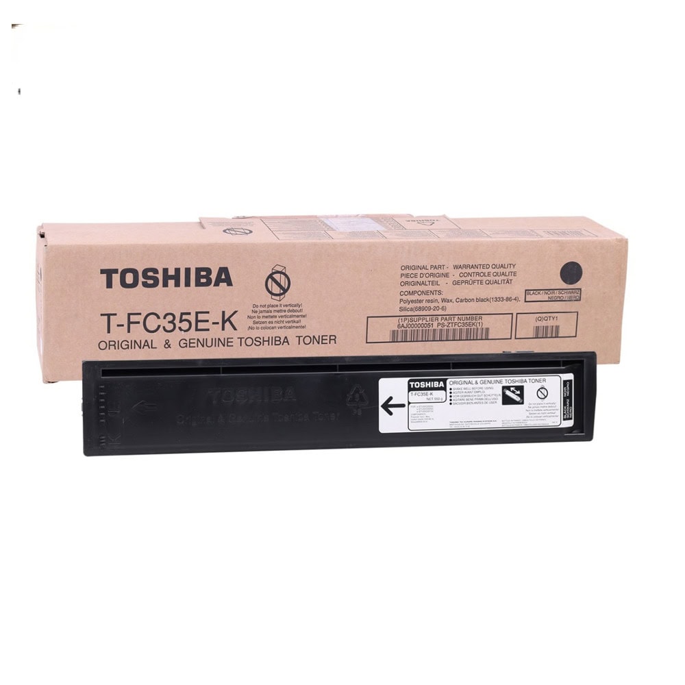 Тонер касета за Toshiba E-Studio 2500C/3500C/3510C - Black - 6AJ00000051 - Toshiba T-FC35EK - Оригинална