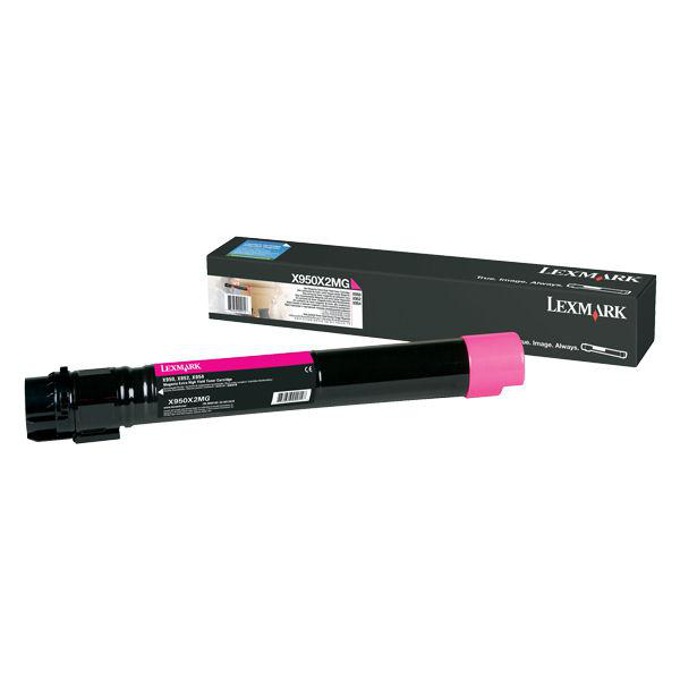 Касета за LEXMARK X95x - Magenta - P№ X950X2MG - Заб.: 22000k