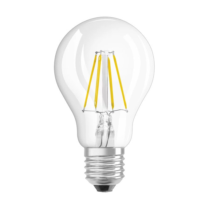 LED крушка Osram Value Classic A 40 Filament 4W 827 Clear