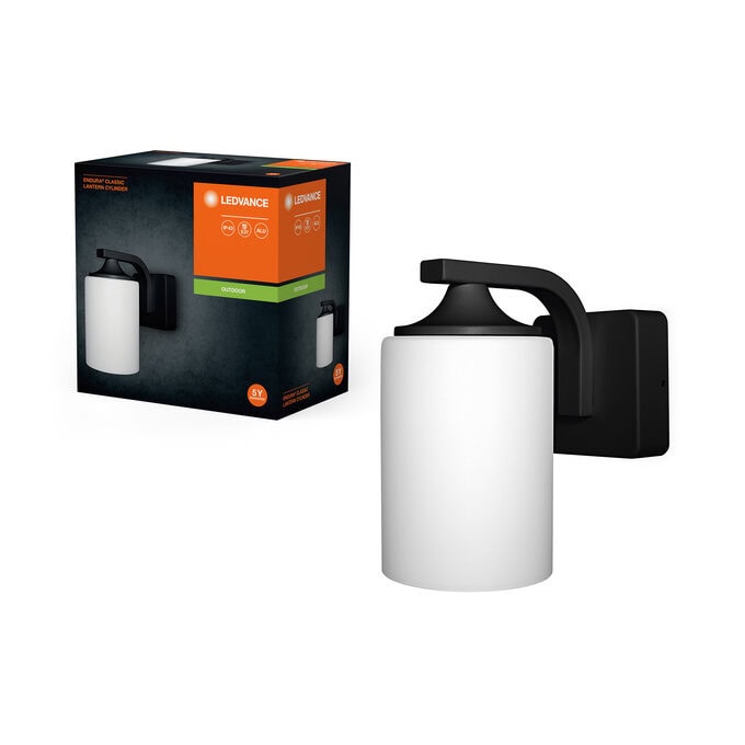 Фасадно осветление Ledvance ENDURA Classic Lantern Cylinder E27 Black