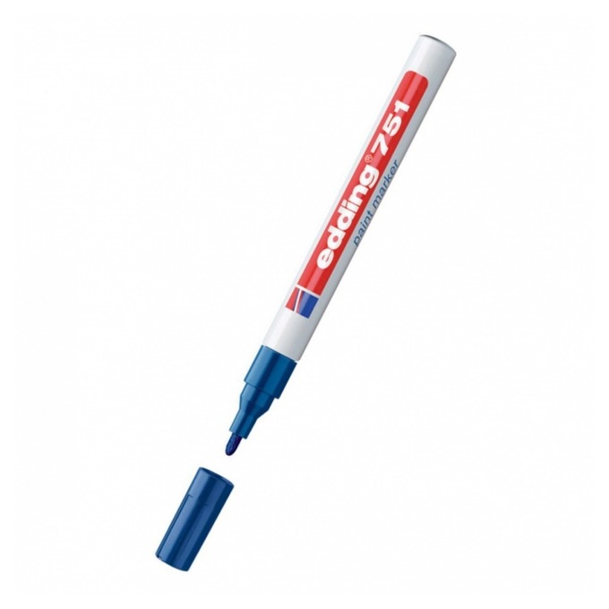 Маркер Edding Paint 751 син