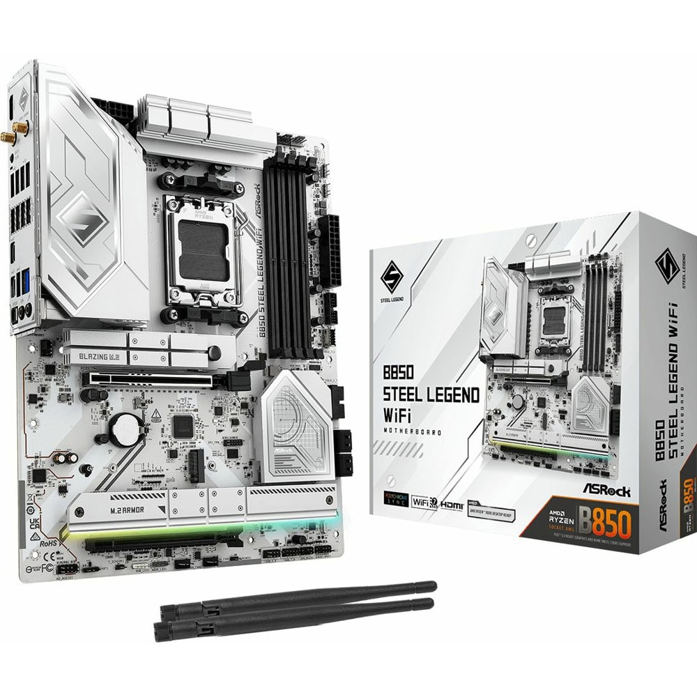Дънна платка ASRock B850 Steel Legend WiFi